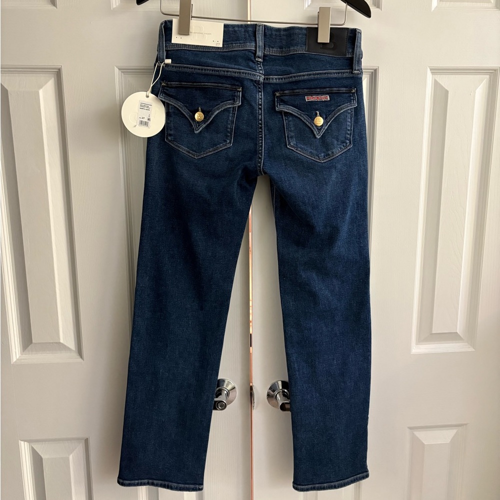 Hudson Women’s mid rise ankle straight jean - size 27